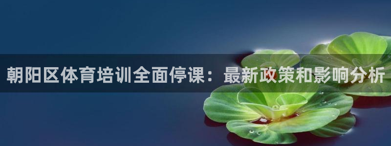 焦点娱乐总代理：朝阳区体育培训全面停课：最新政策和影