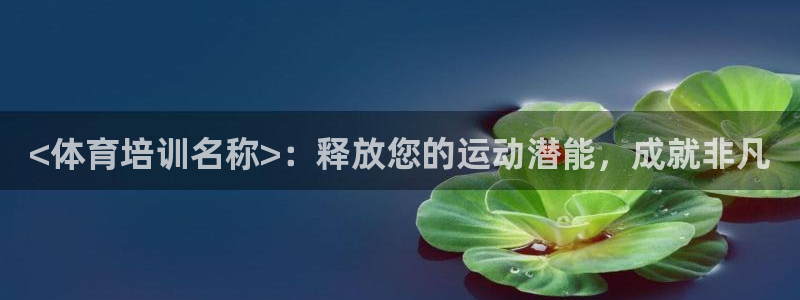 焦点娱乐平台西7O777：<体育培训名称>：释放您的
