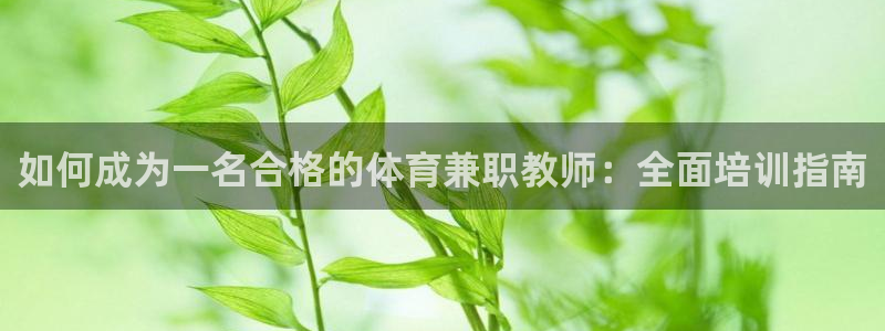 焦点娱乐官网下载安装最新版：如何成为一名合格的体育兼