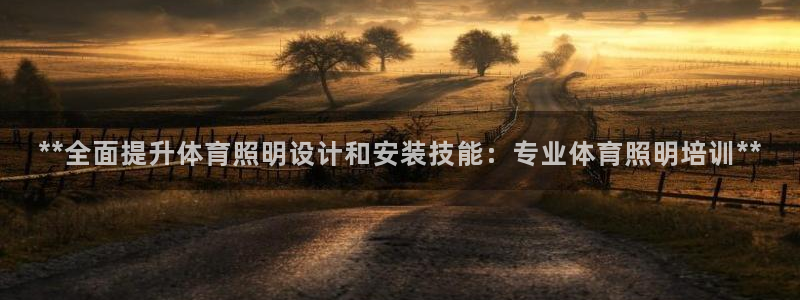 焦点娱乐官网首页入口网站：**全面提升体育照明设计和