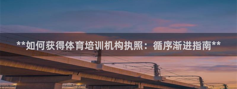 焦点娱乐平台怎么样赚钱：**如何获得体育培训机构执照