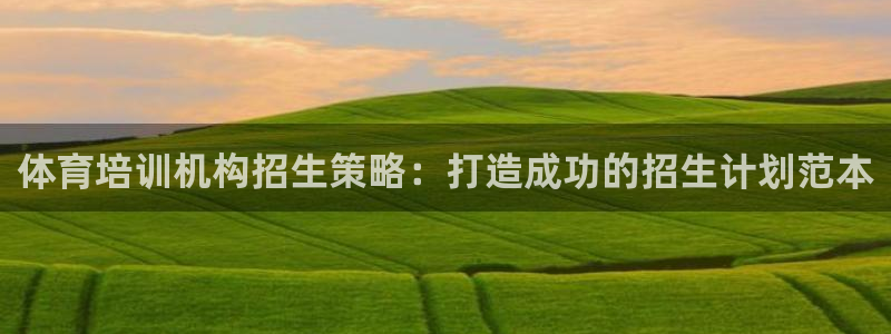焦点娱乐股东是谁：体育培训机构招生策略：打造成功的招