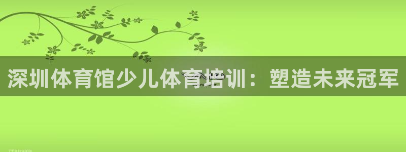 焦点娱乐公司的发展历程是什么：深圳体育馆少儿体育培训